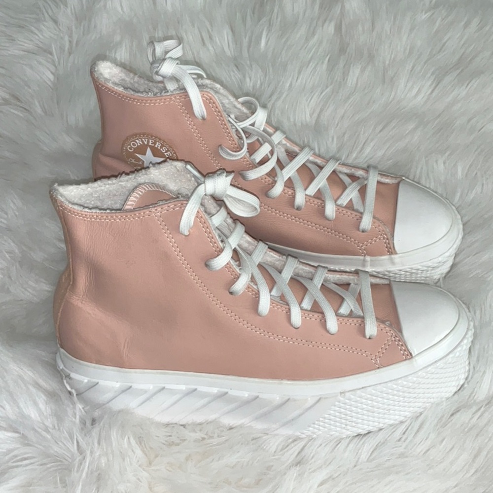 Chuck Taylor All Star 2X Platform High 'Cozy Sherpa - Vachett' Women's